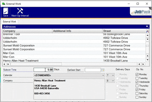 Production Scheduling